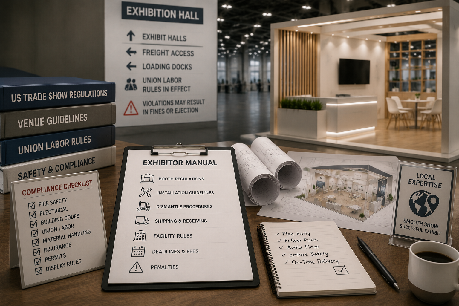 US trade show regulations and compliance